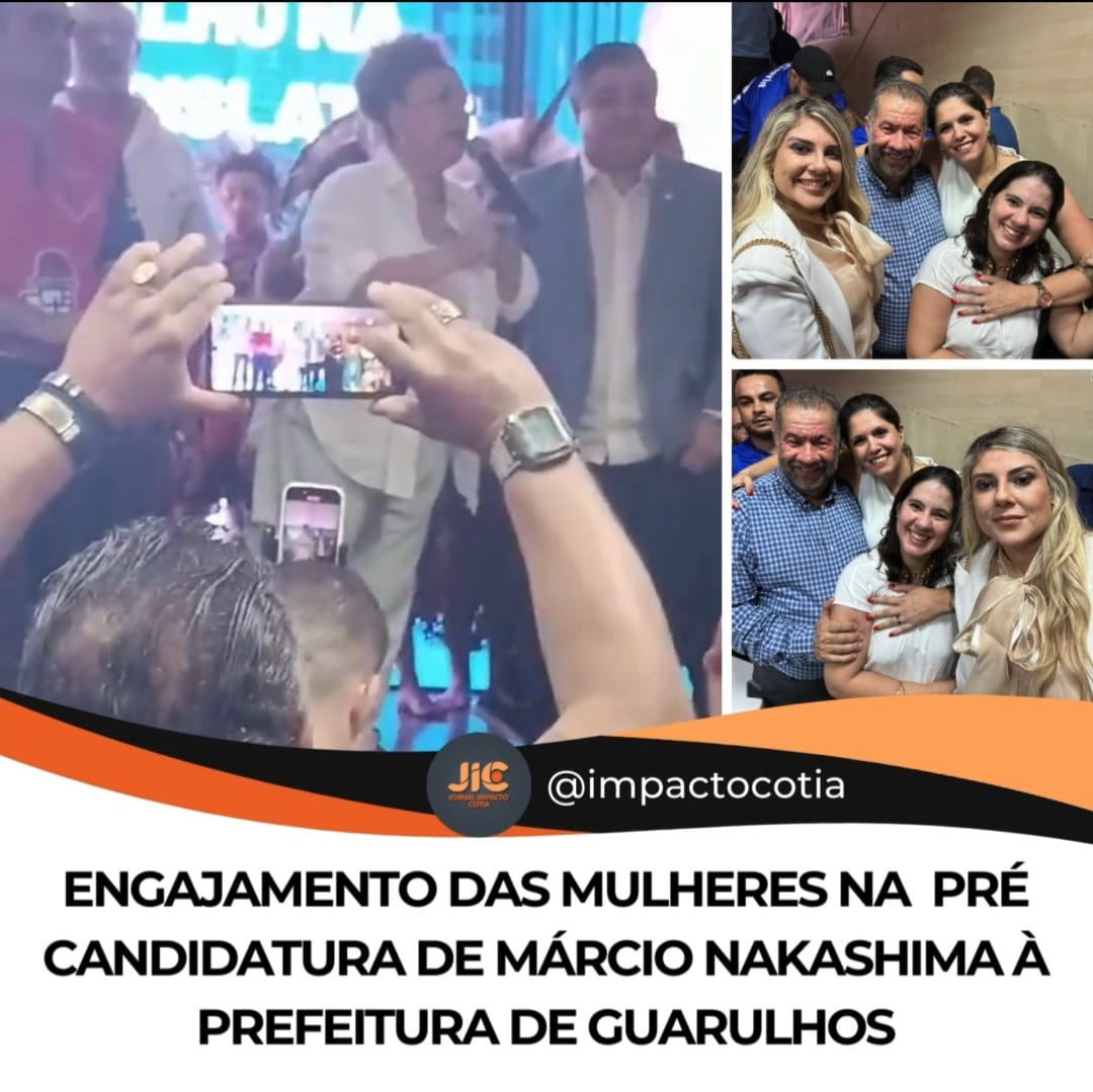 Mulheres de diversas origens e setores da sociedade têm se unido em apoio à pré-candidatura do Deputado Estadual Márcio Nakashima à Prefeitura de Guarulhos